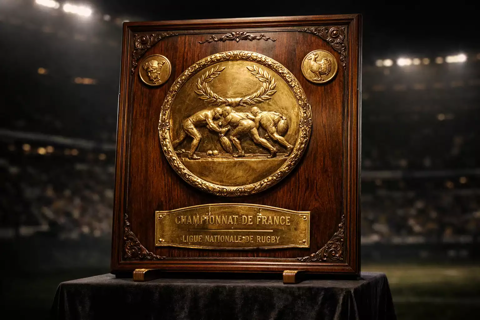 Bouclier de Brennus trophée du championnat de France