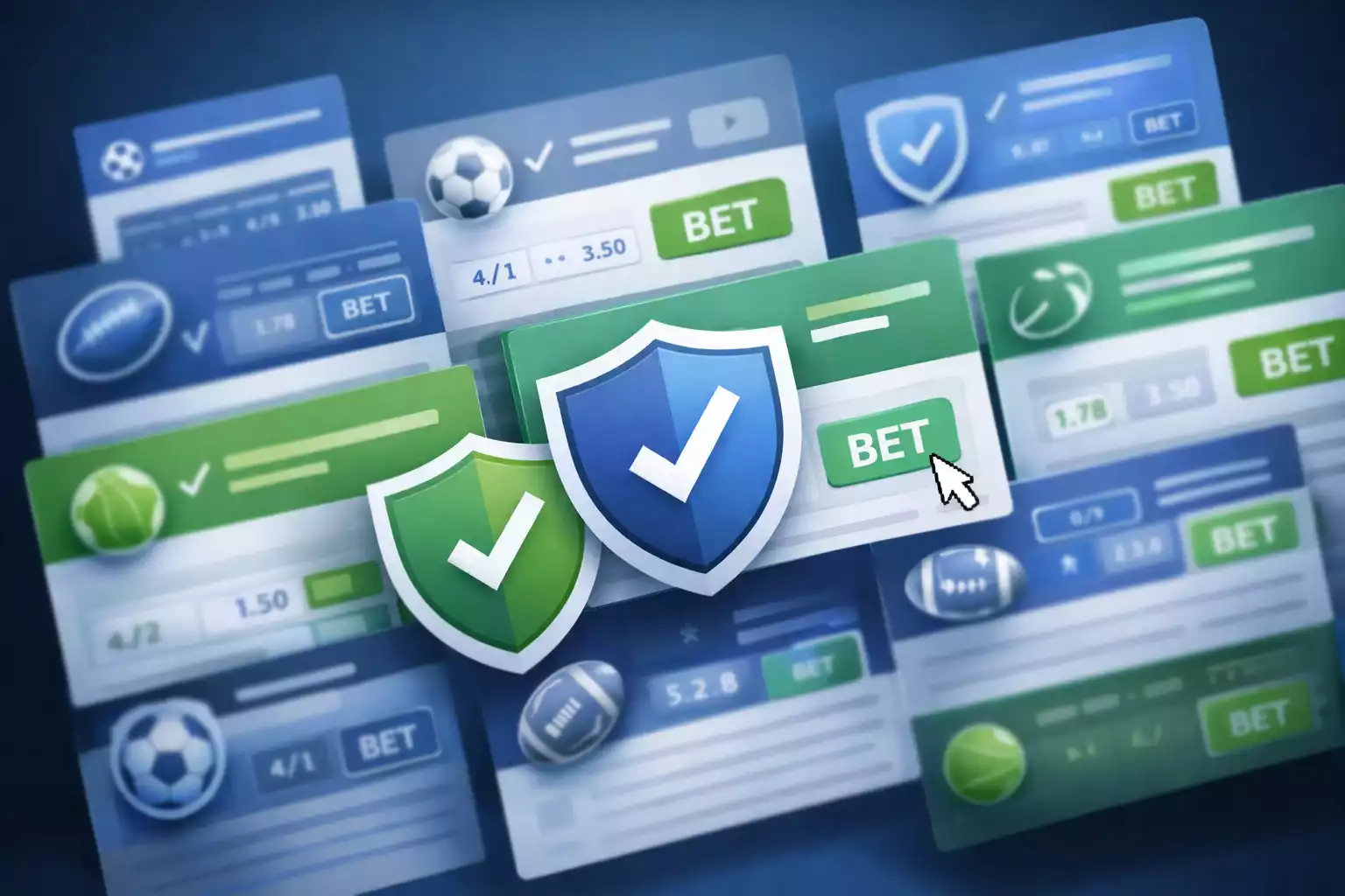 Logos symboliques de bookmakers agréés français